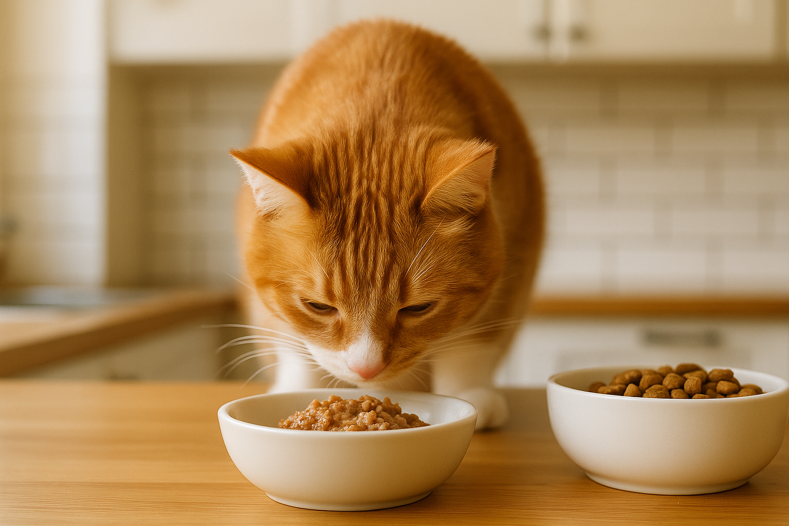 Katze frisst nur Trockenfutter — So gelingt die Umstellung